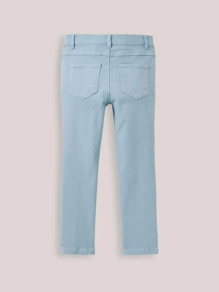 Girls Clothing Cyrillus SlimFit Colored Trousers Glacier
