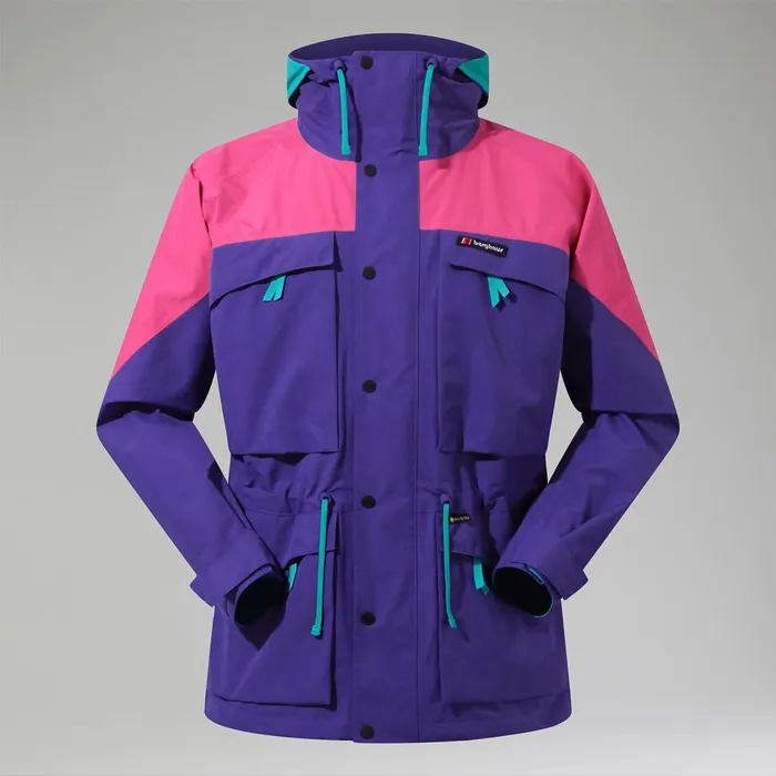 GORETEX MenWomen Berghaus Mera Peak 2000 Waterproof Jacket 8211 PinkPurple