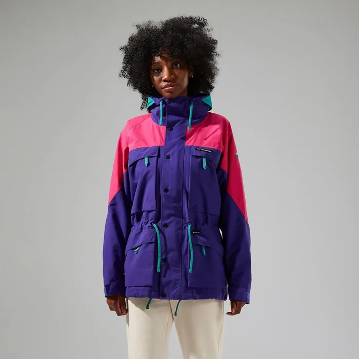 GORETEX MenWomen Berghaus Mera Peak 2000 Waterproof Jacket 8211 PinkPurple