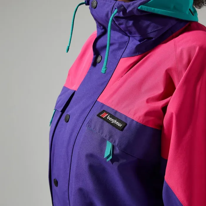 GORETEX MenWomen Berghaus Mera Peak 2000 Waterproof Jacket 8211 PinkPurple