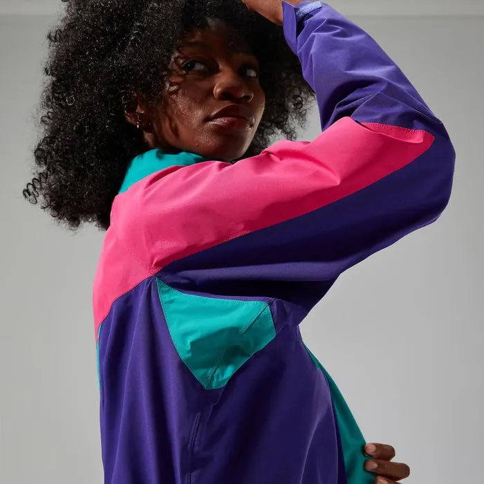 GORETEX MenWomen Berghaus Mera Peak 2000 Waterproof Jacket 8211 PinkPurple
