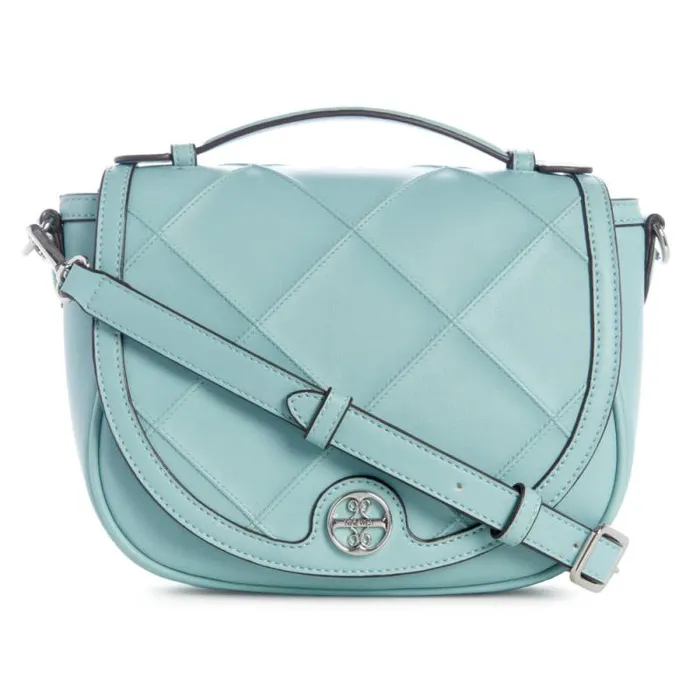 Graysen Flap Saddle Bag Pale Aqua Women Nine West Crossbody