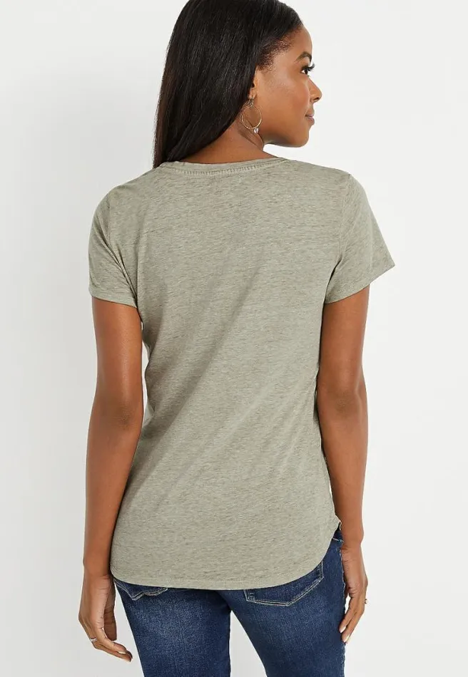 Green Better Than You Found It Graphic Tee Women Maurices Tops
