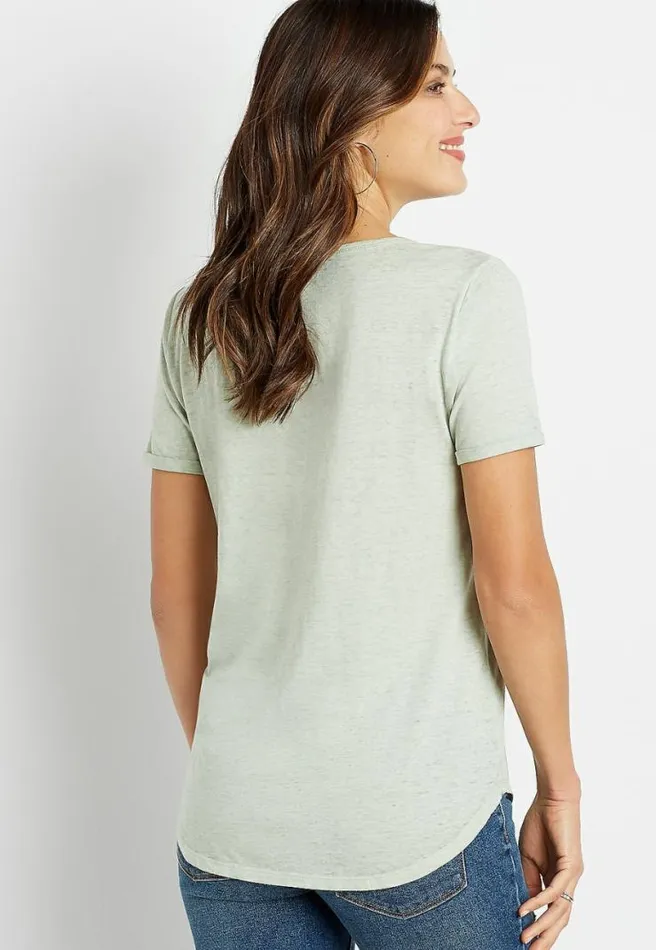 Green Walk By Faith Graphic Tee Women Maurices Tops