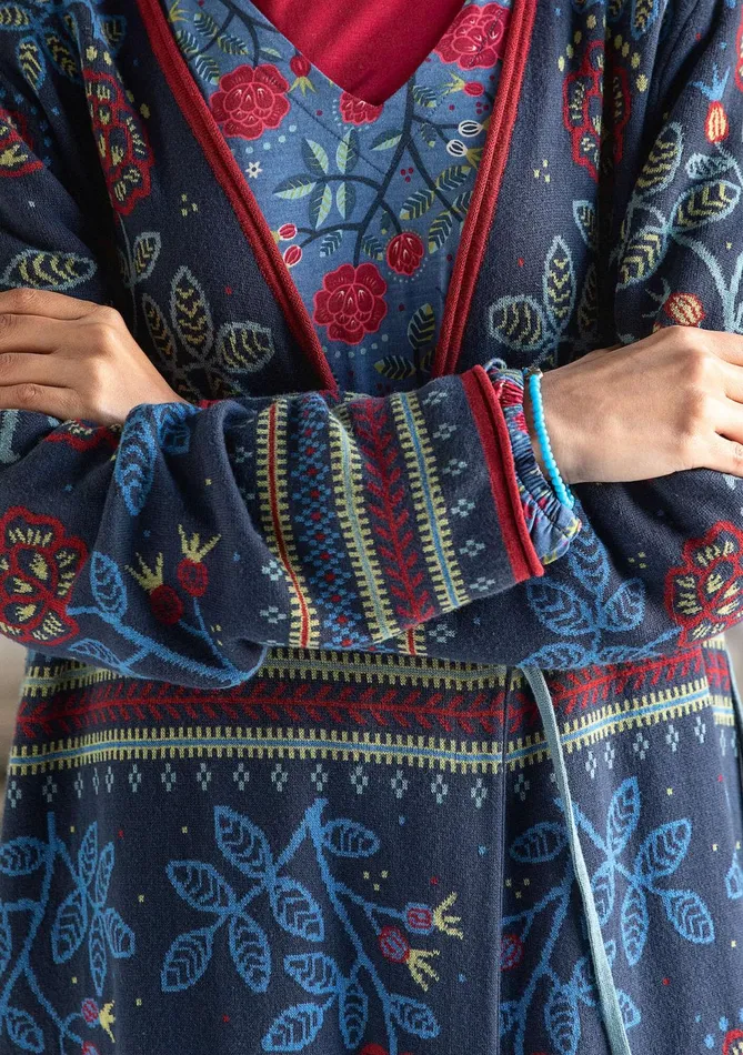 Gudrun Sjdn Lisa Wrap Cardigan In Organic Women Cardigans