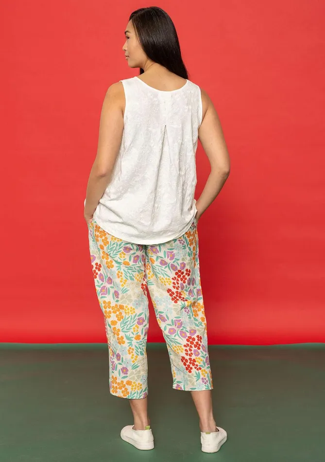 Gudrun Sjdn Margit Woven Pants In Linen Women Pants