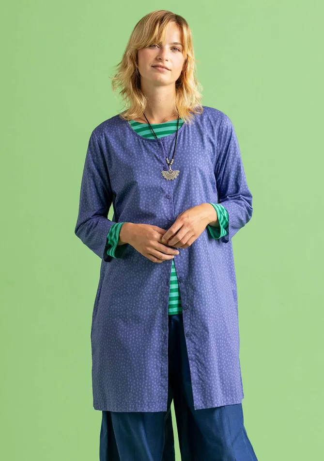 Gudrun Sjdn Monika Woven Tunic In Organic Cotton Women Tunics