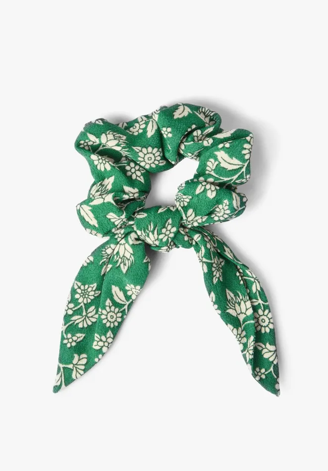 Hair Accessories Women Hush Andria Printed Scrunchie Green Floral