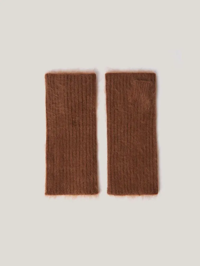 Halo Cashmere Mittens Ginger Women Jigsaw Knitwear and Cashmere