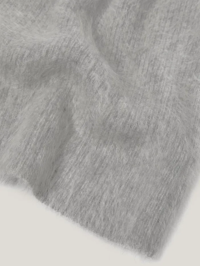 Halo Cashmere Snood Grey Women Jigsaw Knitwear and Cashmere