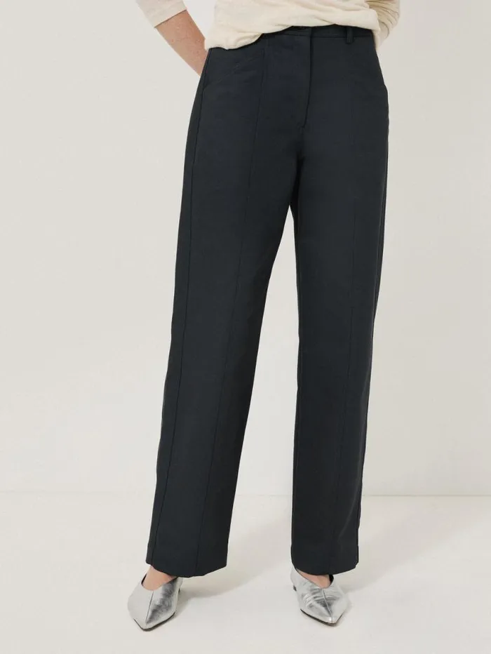 Hatton Chino Trouser Blue Women Jigsaw Trousers