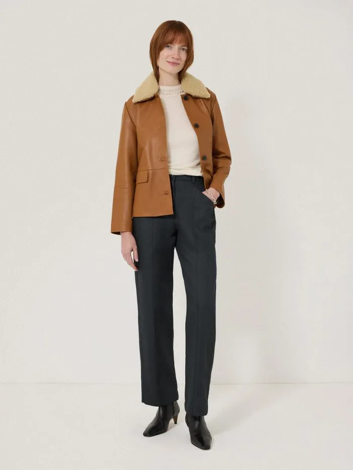 Hatton Chino Trouser Blue Women Jigsaw Trousers