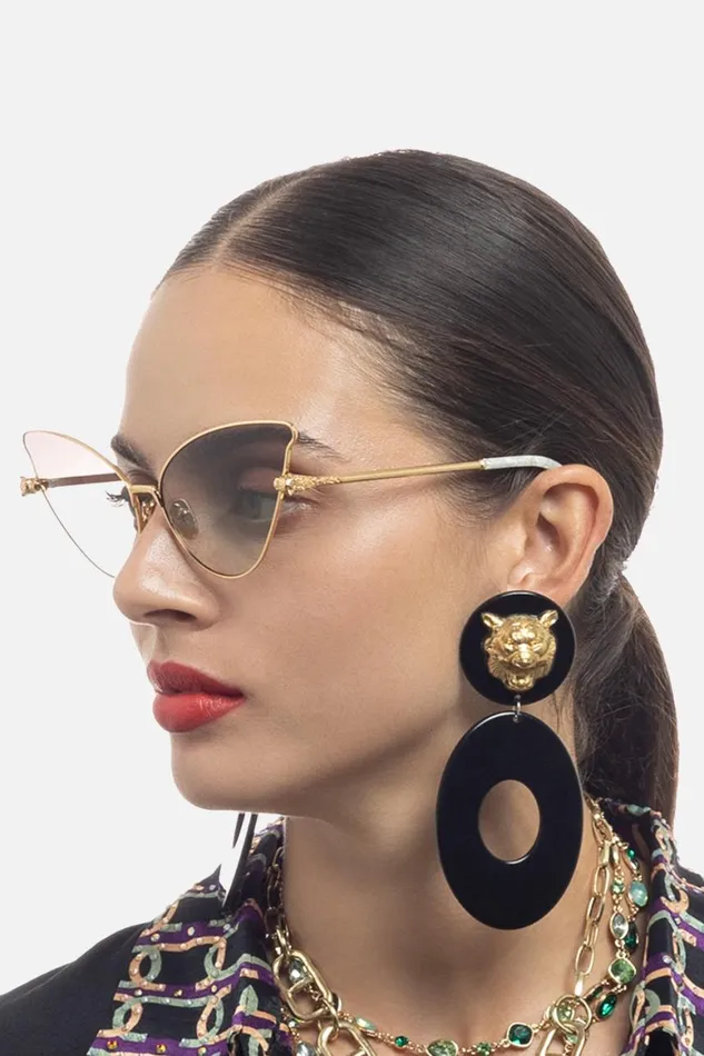 HEAD IN THE CLOUDS SUNGLASSES GOLD NUDE Gold Nude WomensMens Camilla Sunglasses