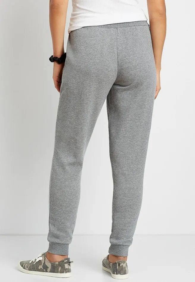 Heather Gray Jogger Pant Women Maurices Bottoms