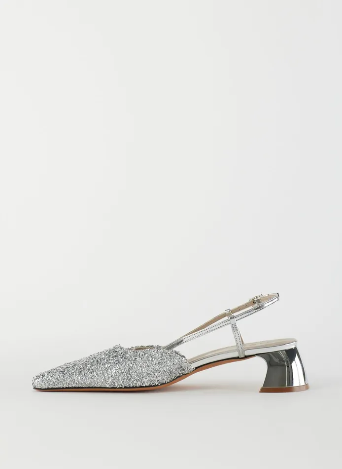 Heels Women Tibi Curly Victor Slingback