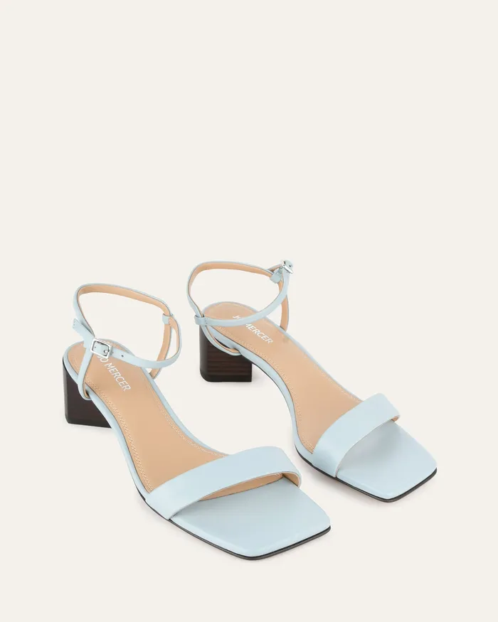 Helen mid sandals dusty blue leather Women MID SANDALS jomercer Helen mid sandals dusty blue leather Women MID SANDALS jomercer