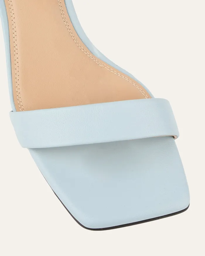 Helen mid sandals dusty blue leather Women MID SANDALS jomercer Helen mid sandals dusty blue leather Women MID SANDALS jomercer