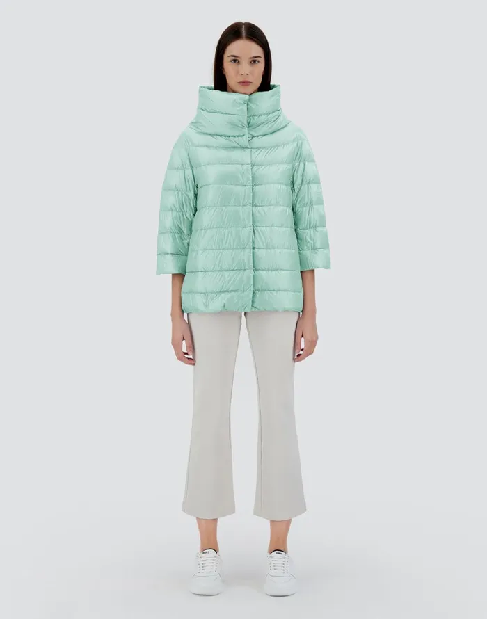 Herno AMINTA Pastel Green Women Capes