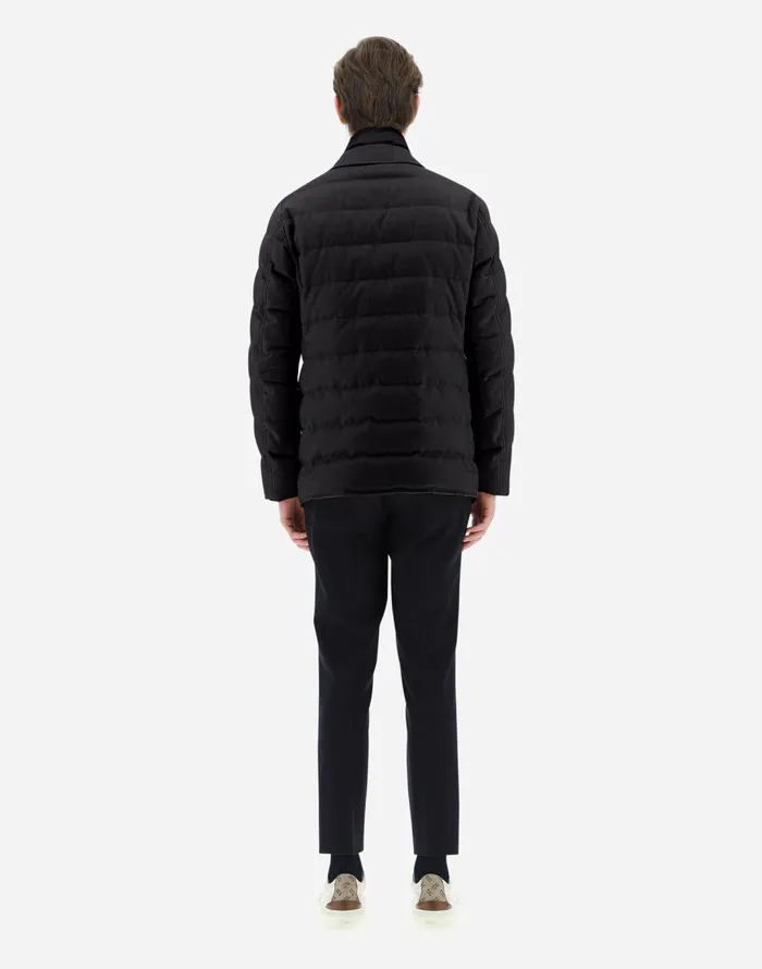 Herno BLAZER IN CASHMERE AND SILK Slate Men Blazers