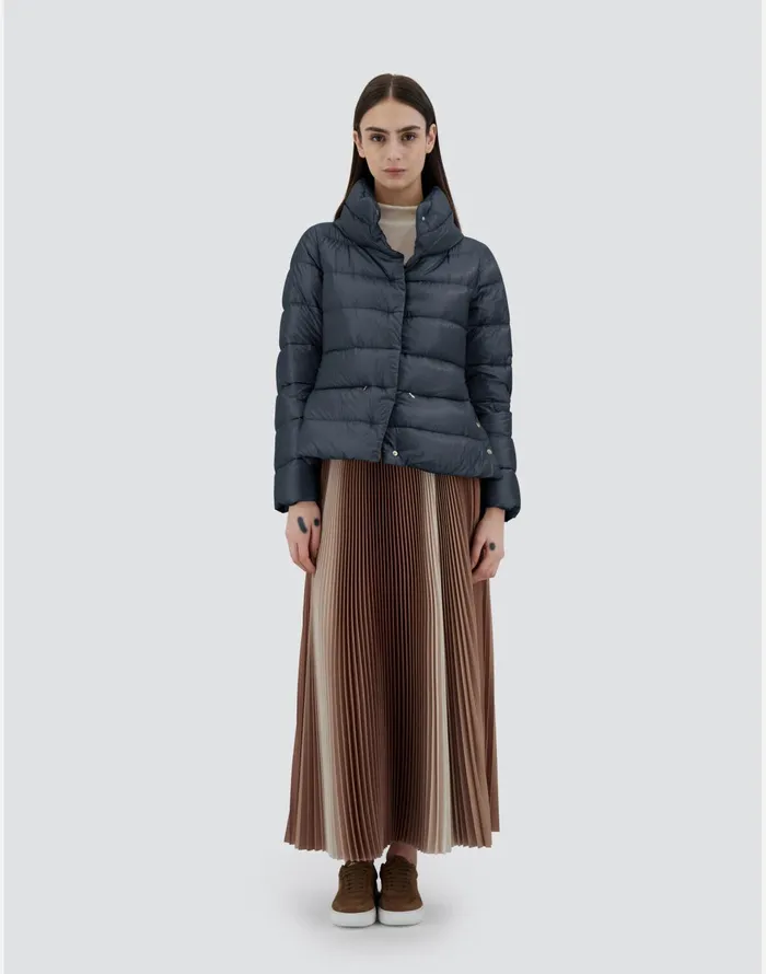 Herno CAPE IN NYLONULTRALIGHT Navy Blue Women Capes