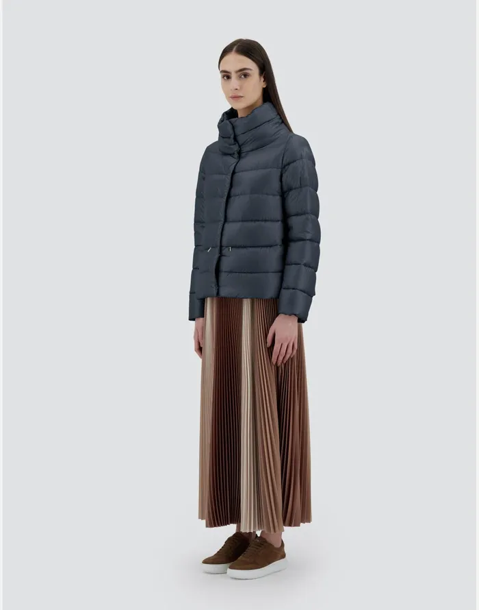 Herno CAPE IN NYLONULTRALIGHT Navy Blue Women Capes
