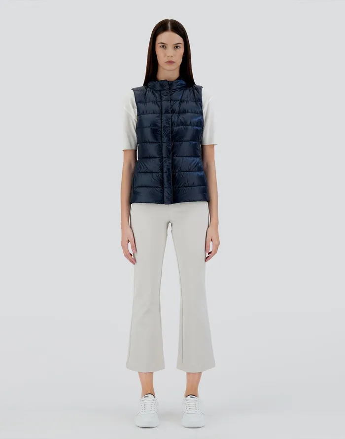 Herno GIULIA Navy Blue Women Vests