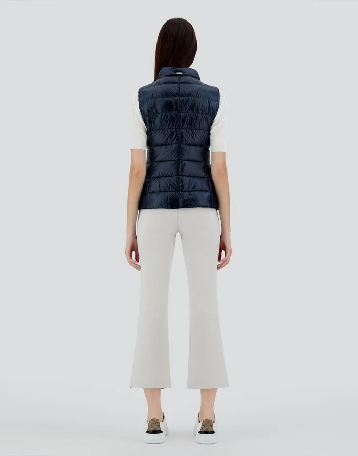 Herno GIULIA Navy Blue Women Vests