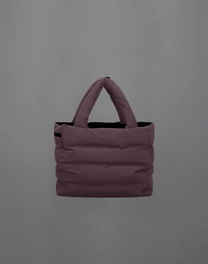 Herno LAMINAR BAG IN NEW IMPACT Eggplant Women Bags