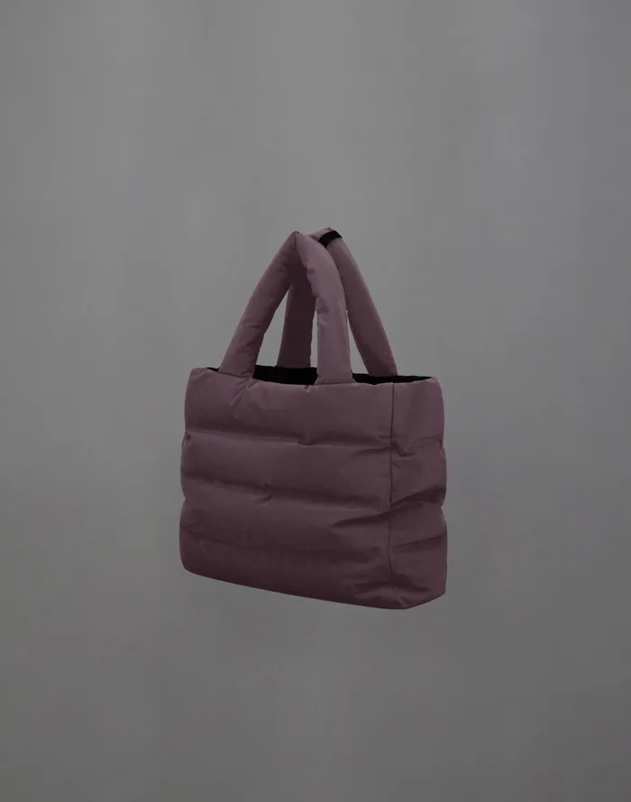 Herno LAMINAR BAG IN NEW IMPACT Eggplant Women Bags