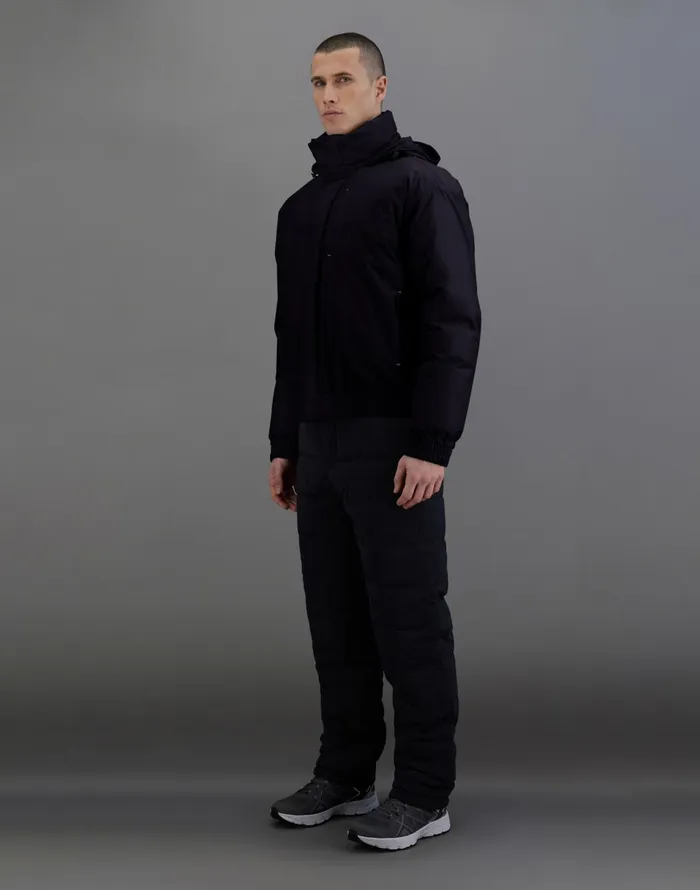 Herno LAMINAR JACKET IN 2 LAYERS MATT RIPSTOP Black Men Laminar Down Jackets