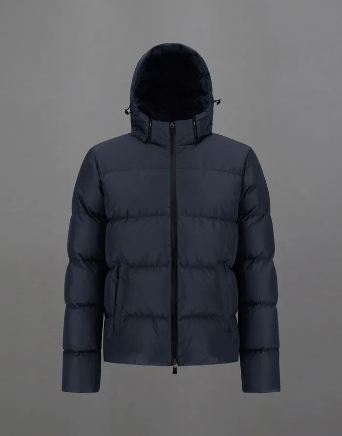 Herno LAMINAR JACKET IN 2 LAYERS WINDSTOPPER Blue Men Laminar Down Jackets