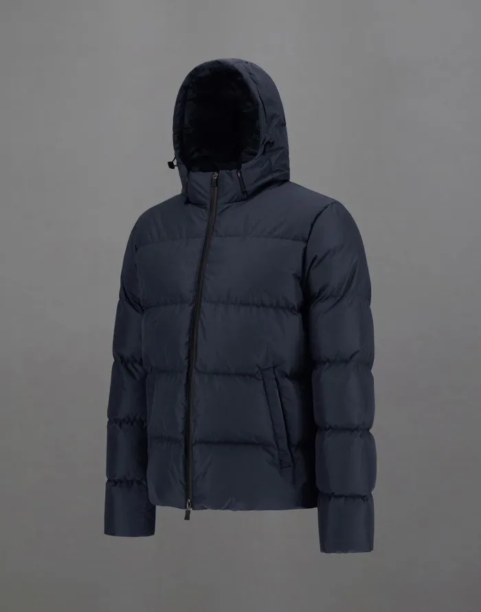 Herno LAMINAR JACKET IN 2 LAYERS WINDSTOPPER Blue Men Laminar Down Jackets