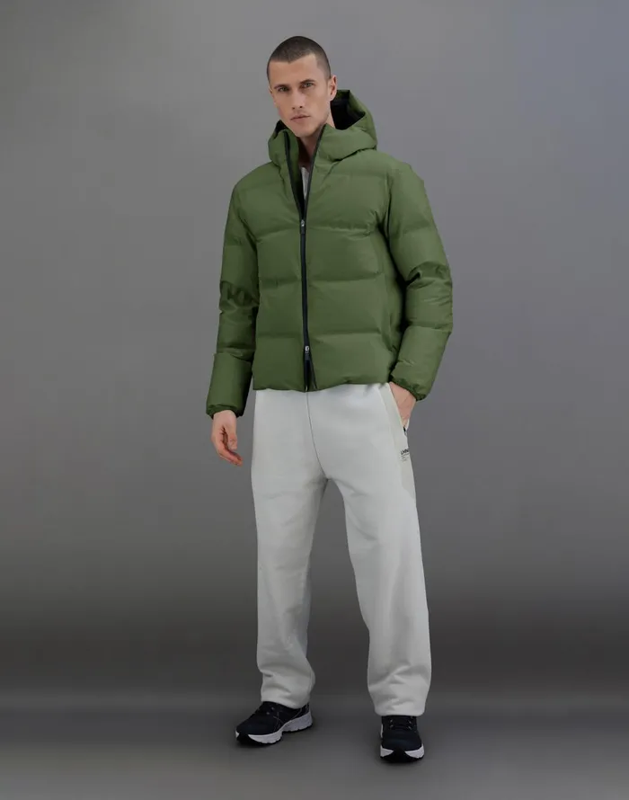 Herno LAMINAR JACKET IN NEW IMPACT Olive Green Men Laminar Down Jackets
