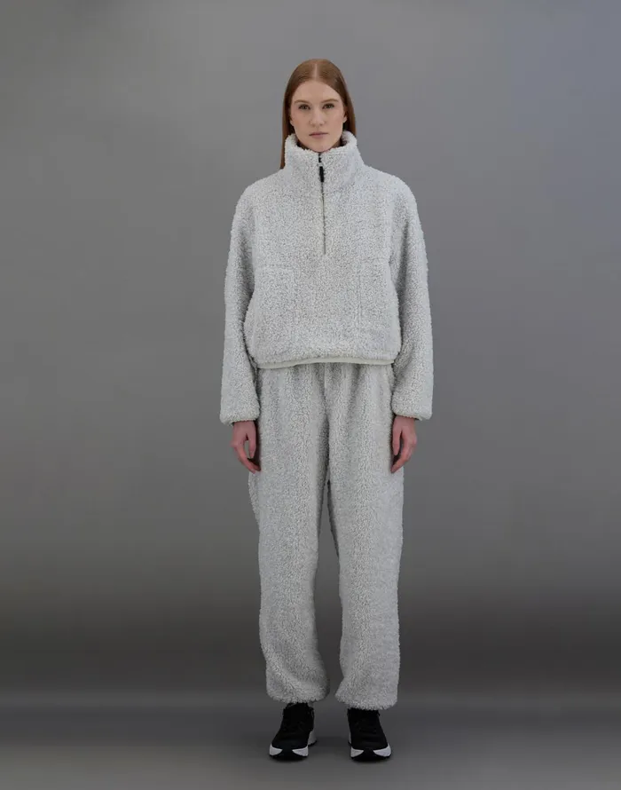 Herno LAMINAR TROUSERS IN COMFORT SHERPA Ice Women Trousers