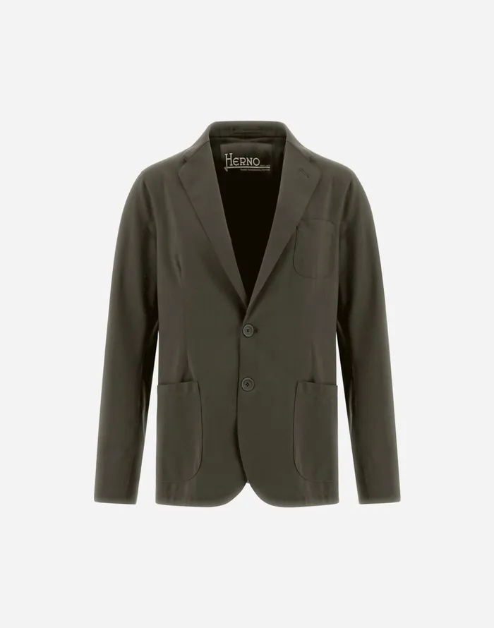Herno LIGHT SCUBA BLAZER Light Military Men Blazers