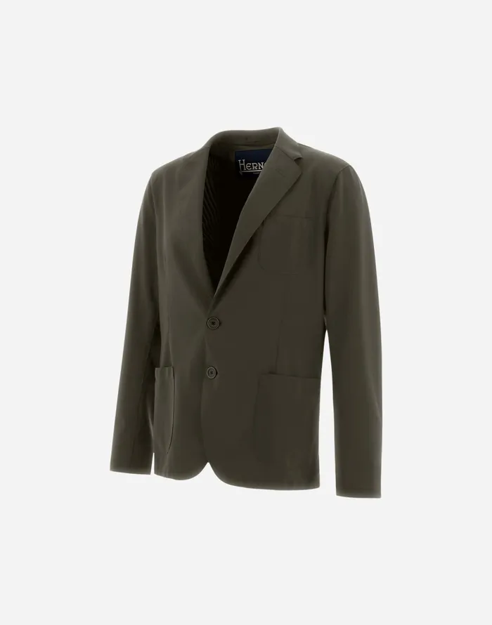 Herno LIGHT SCUBA BLAZER Light Military Men Blazers