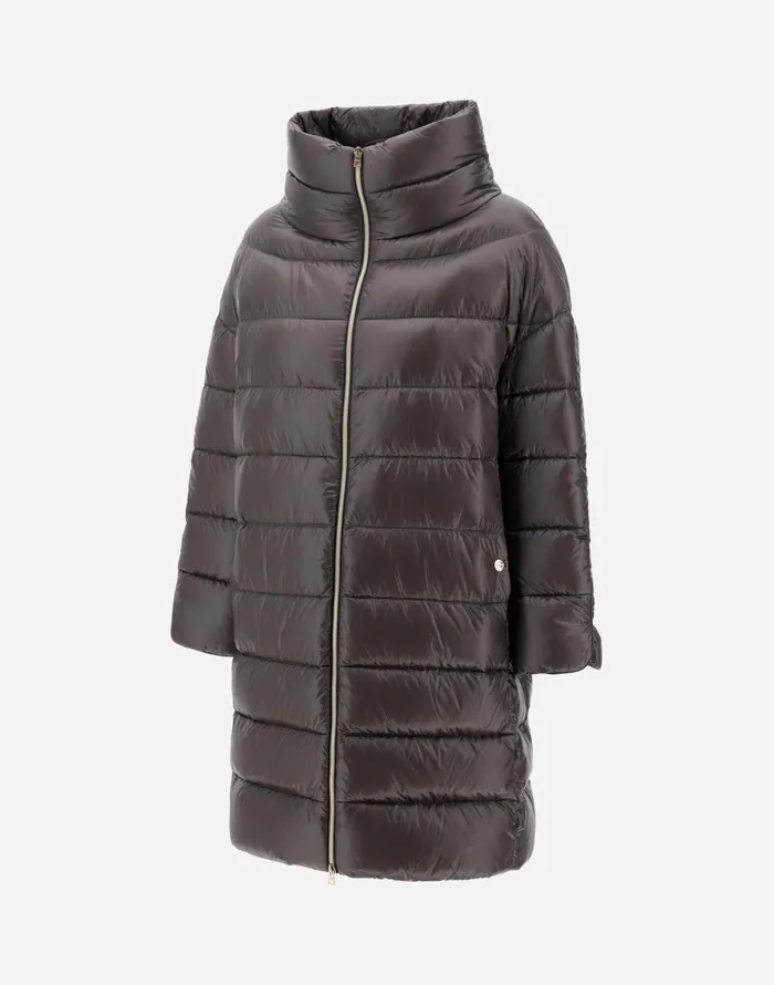 Herno MATILDE Grey Women Long Down Jackets