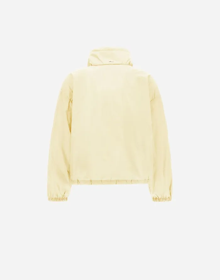 Herno NEW TECHNO TAFFETA JACKET Ivory Women Parka and Jackets