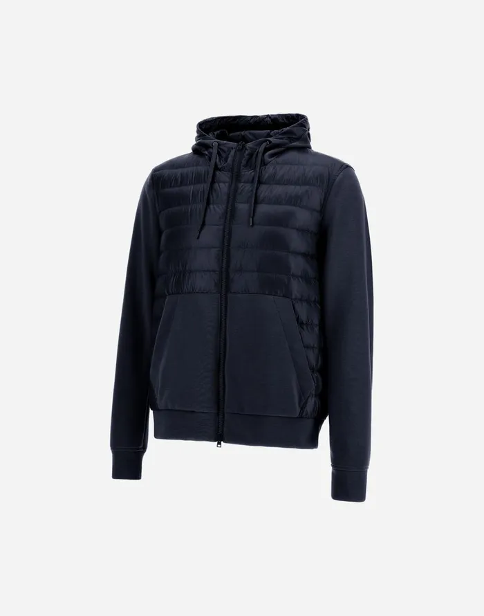 Herno NYLON ULTRALIGHT AND YOGA JACKET Navy Blue Men Parka and Jackets