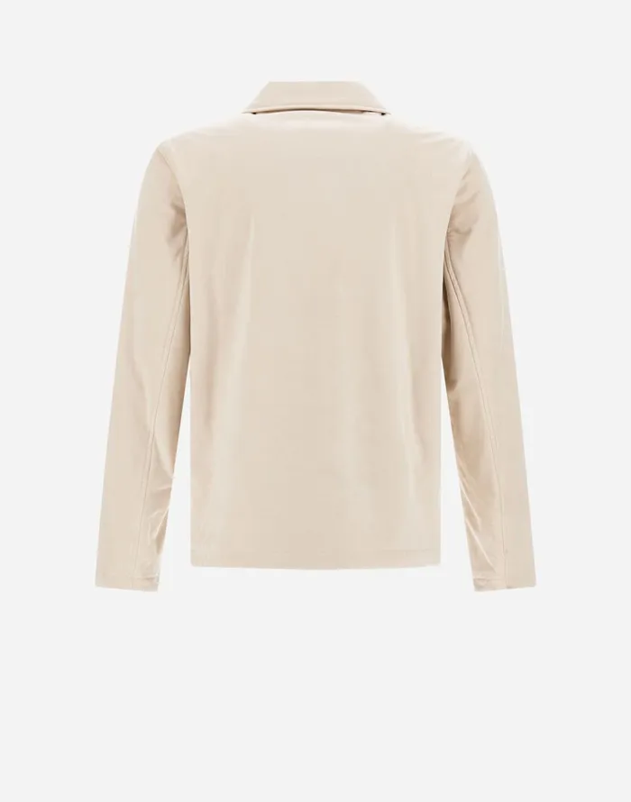 Herno RESORT SHIRT IN SUEDE EFFECT Ice Men Shackets
