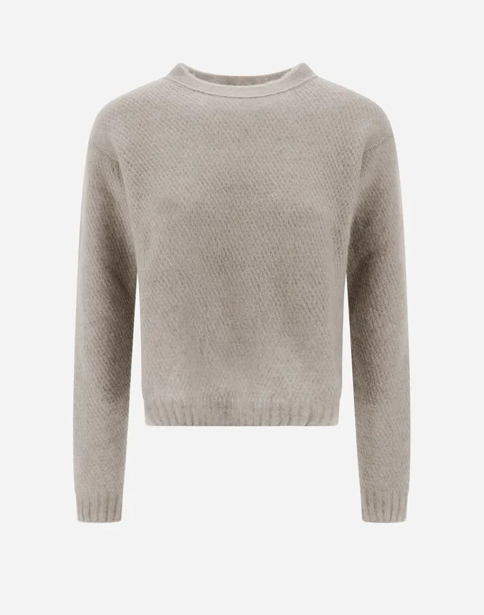 Herno RESORT SWEATER IN AZTECA Chantilly Women Knitwear
