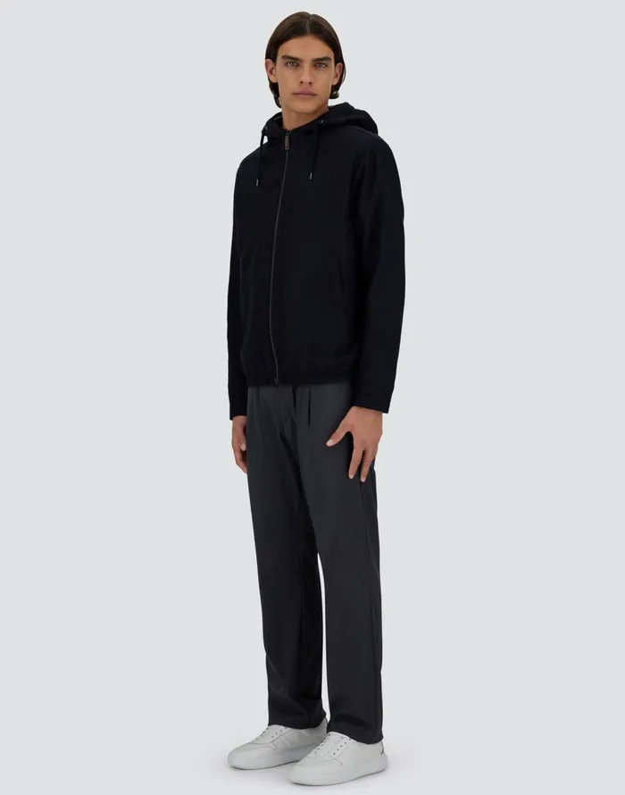Herno SILK CASHMERE JACKET Navy Blue Men Parka and Jackets