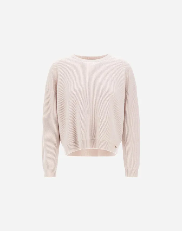 Herno SWEATER IN RIN WOOL CASHMERE Chantilly Women Knitwear