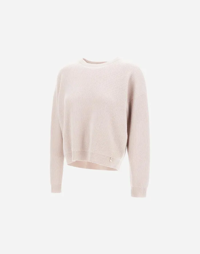 Herno SWEATER IN RIN WOOL CASHMERE Chantilly Women Knitwear