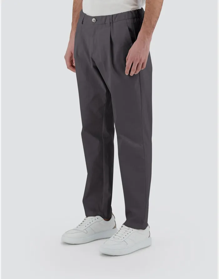 Herno TROUSERS IN COTTON FEEL Iron Men Trousers