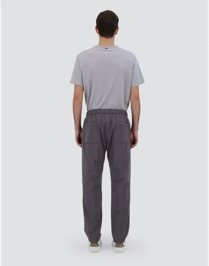 Herno TROUSERS IN ECOAGE Grey Men Trousers