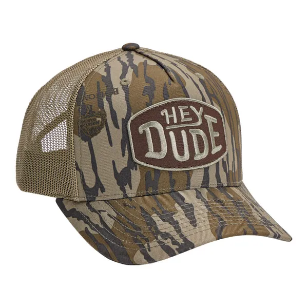 heydude Buckle Bottomland Camo Trucker Camo Apparel Accessories
