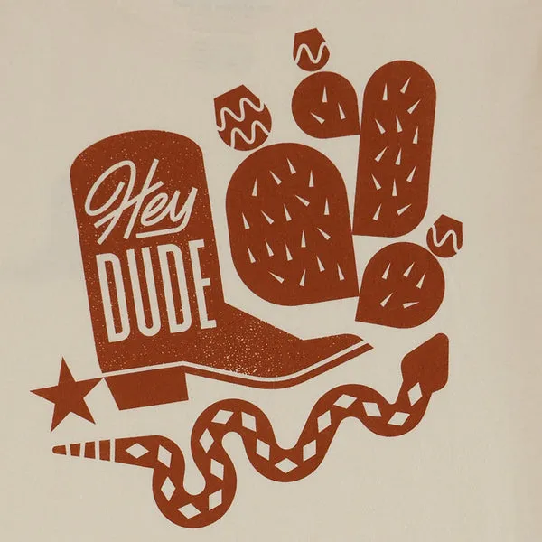heydude HEYDUDE Spur Snake Tee Cream Apparel Accessories