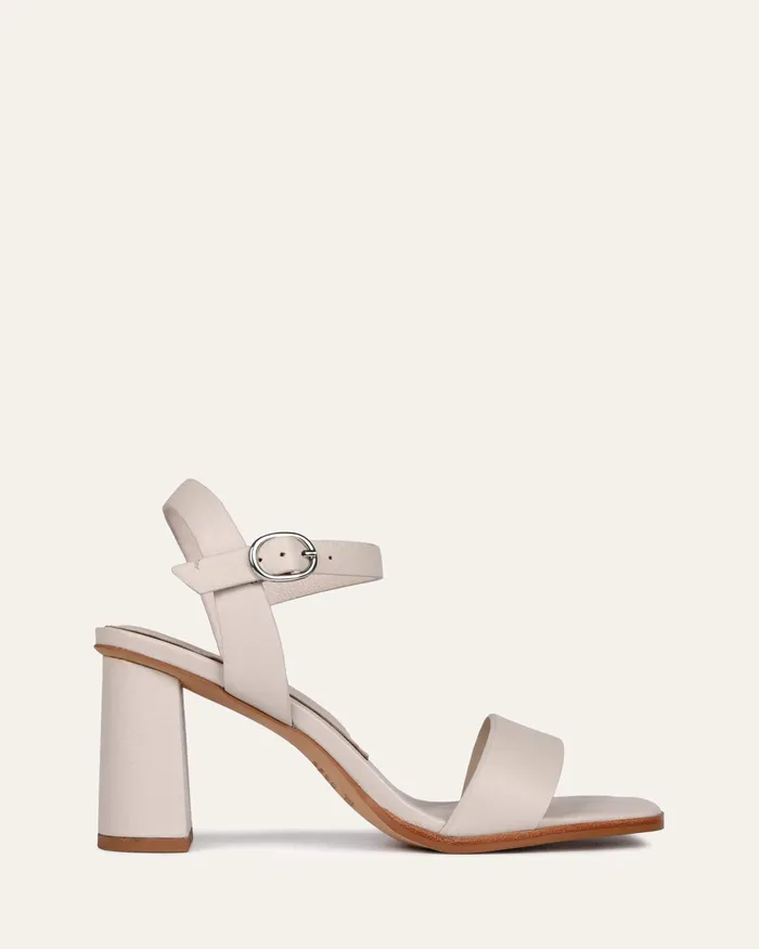 HIGH HEELS jomercer Women Calais high heel sandals bone leather