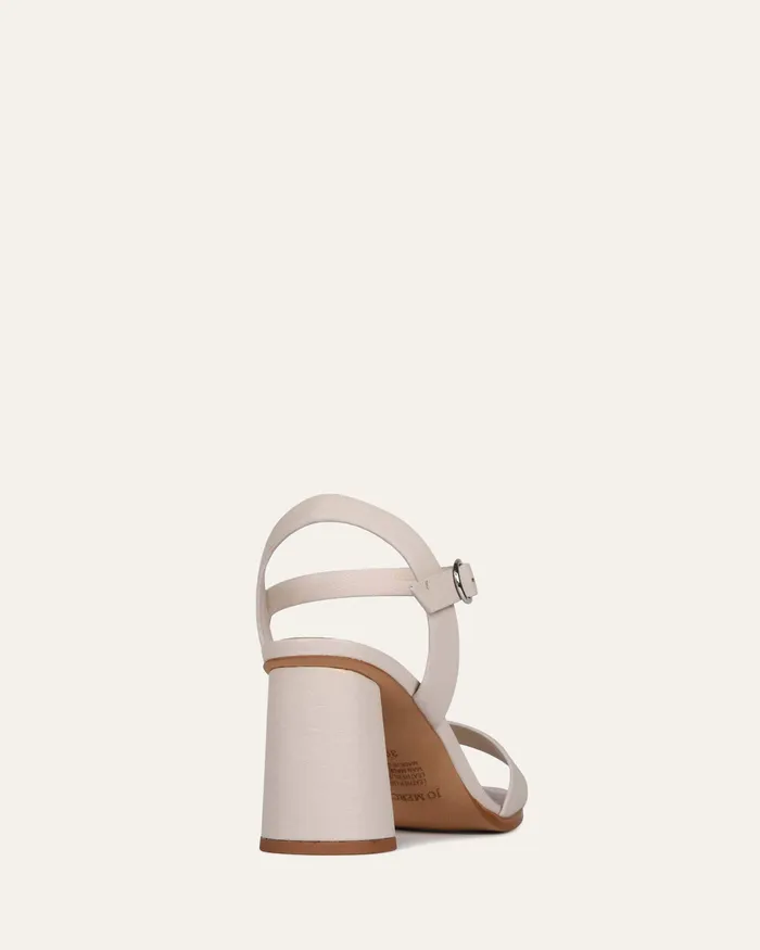 HIGH HEELS jomercer Women Calais high heel sandals bone leather HIGH HEELS jomercer Women Calais high heel sandals bone leather
